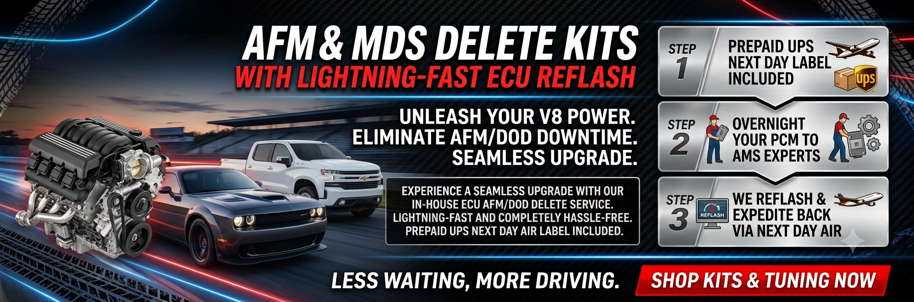 Delete Kit w/ AMS Racing Tuning Service