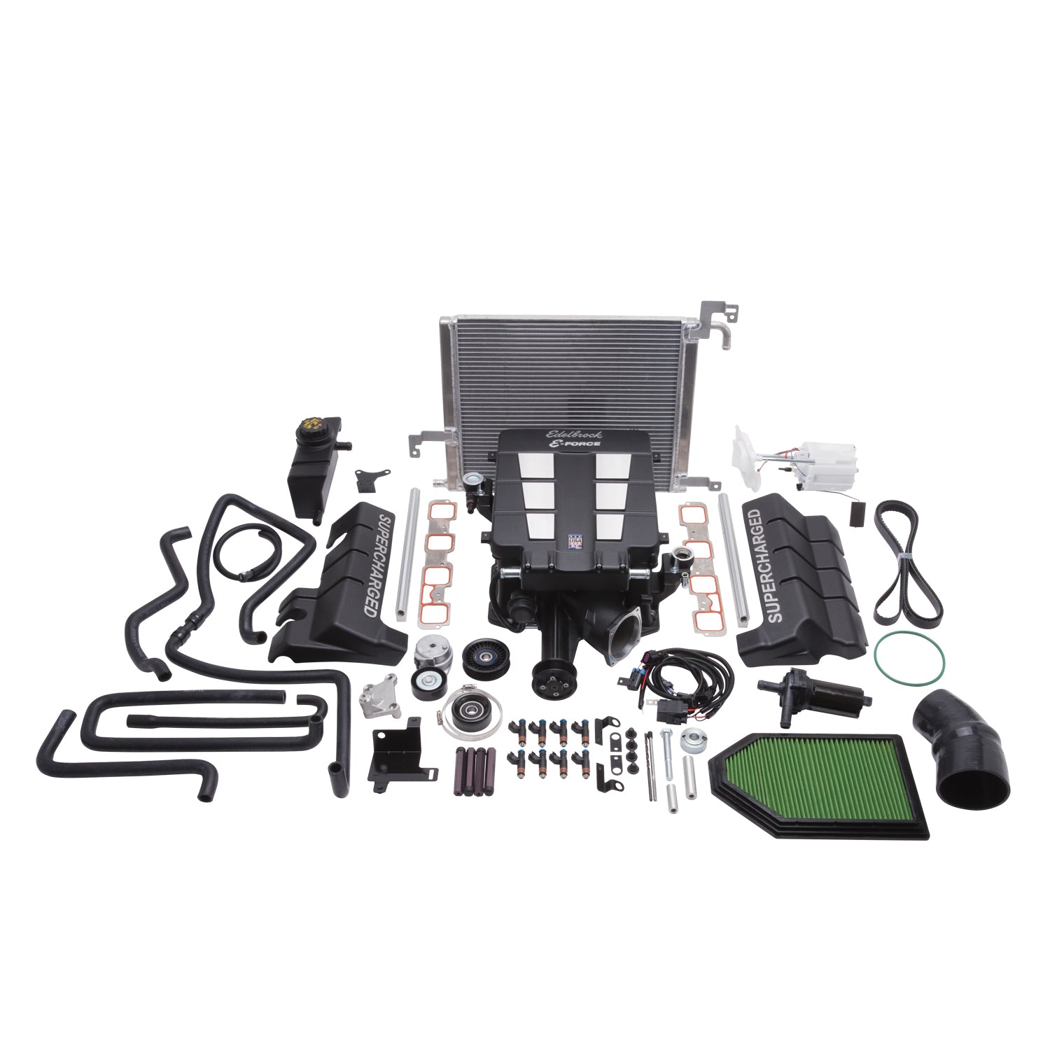 Edelbrock 1534 Stage 1 Supercharger Kit for 2011-2014 Chrysler Dodge Car 5.7L W/ Tune