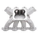 Edelbrock 2823 Super Victor Dominator Carburetor Intake Manifold for Small-Block Chevy LSR