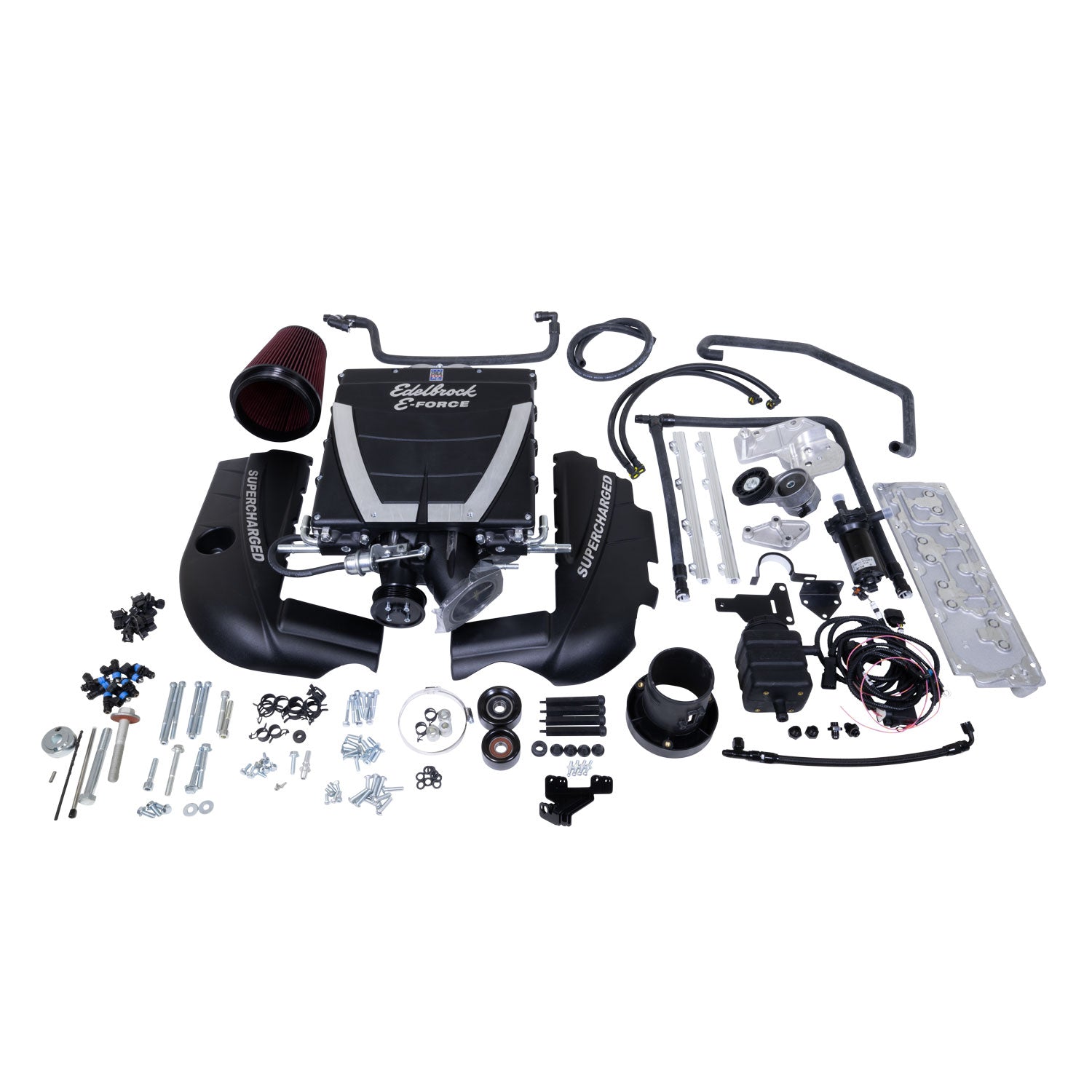 Edelbrock 15470 Supercharger Kit for LS2 Swap W/ 1998-02 Gen IV Belt Offset