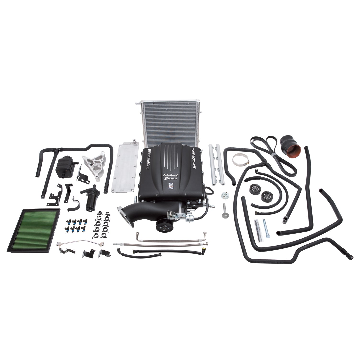 Edelbrock 15780 Stage 1 Supercharger for 2007-2013 Silverado Sierra 4.8L 5.3L W/O Tune