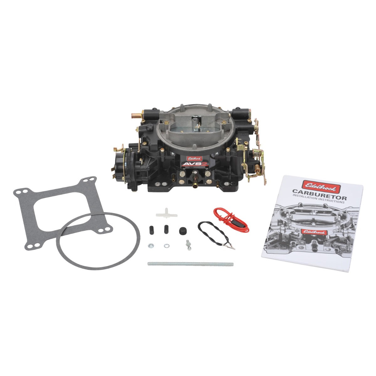 Edelbrock 19063 AVS2 Carburetor 650 CFM With Electric Choke, Black Powder Coat (Non-EGR)