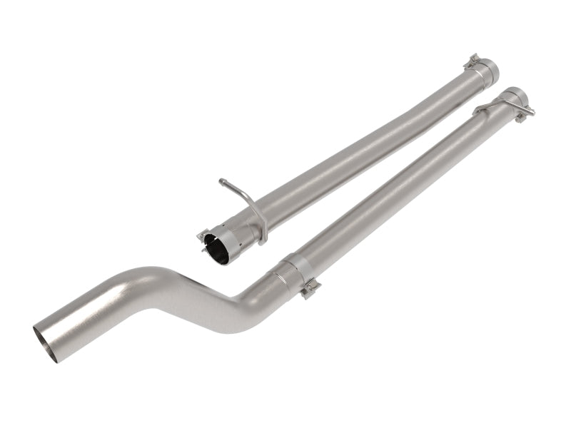 aFe Vulcan Series 3-inch 304 Stainless Steel Muffler Delete Pipe for Ram 1500 TRX 2021-2024 V8-6.2L