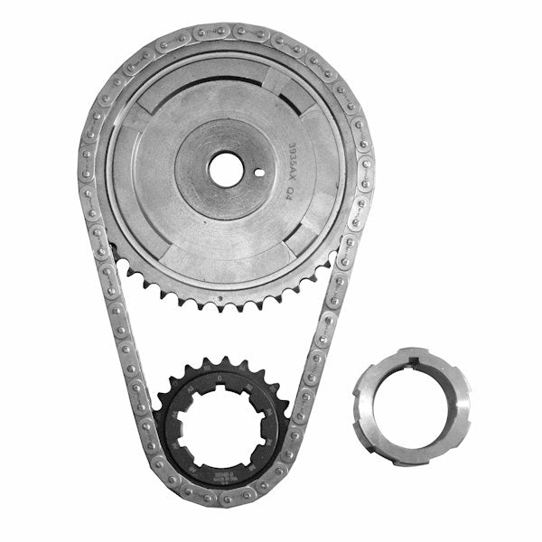 Engine Pro 08-9035T-9 Single Roller Timing Chain Set for GM Gen IV LS - 1 Bolt; 58X