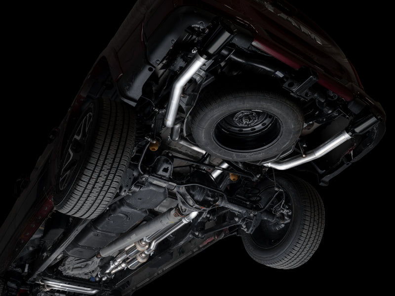 AWE Tuning 0FG Catback Touring Exhaust System for 2025+ RAM 1500 3.0TT with Diamond Black Tips