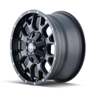Mayhem 8015 Warrior 17x9 / 6x135 BP / -12mm Offset / 106mm Hub Matte Black Wheel