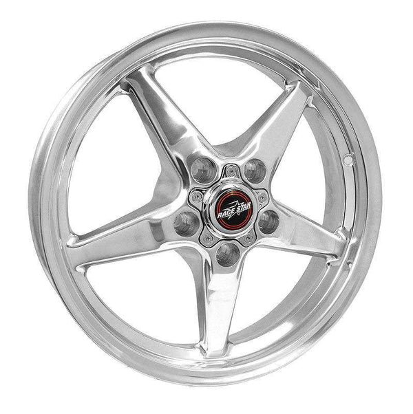 Race Star Wheels 92-745142DP Polished 17x4.5 Drag Star Wheel
