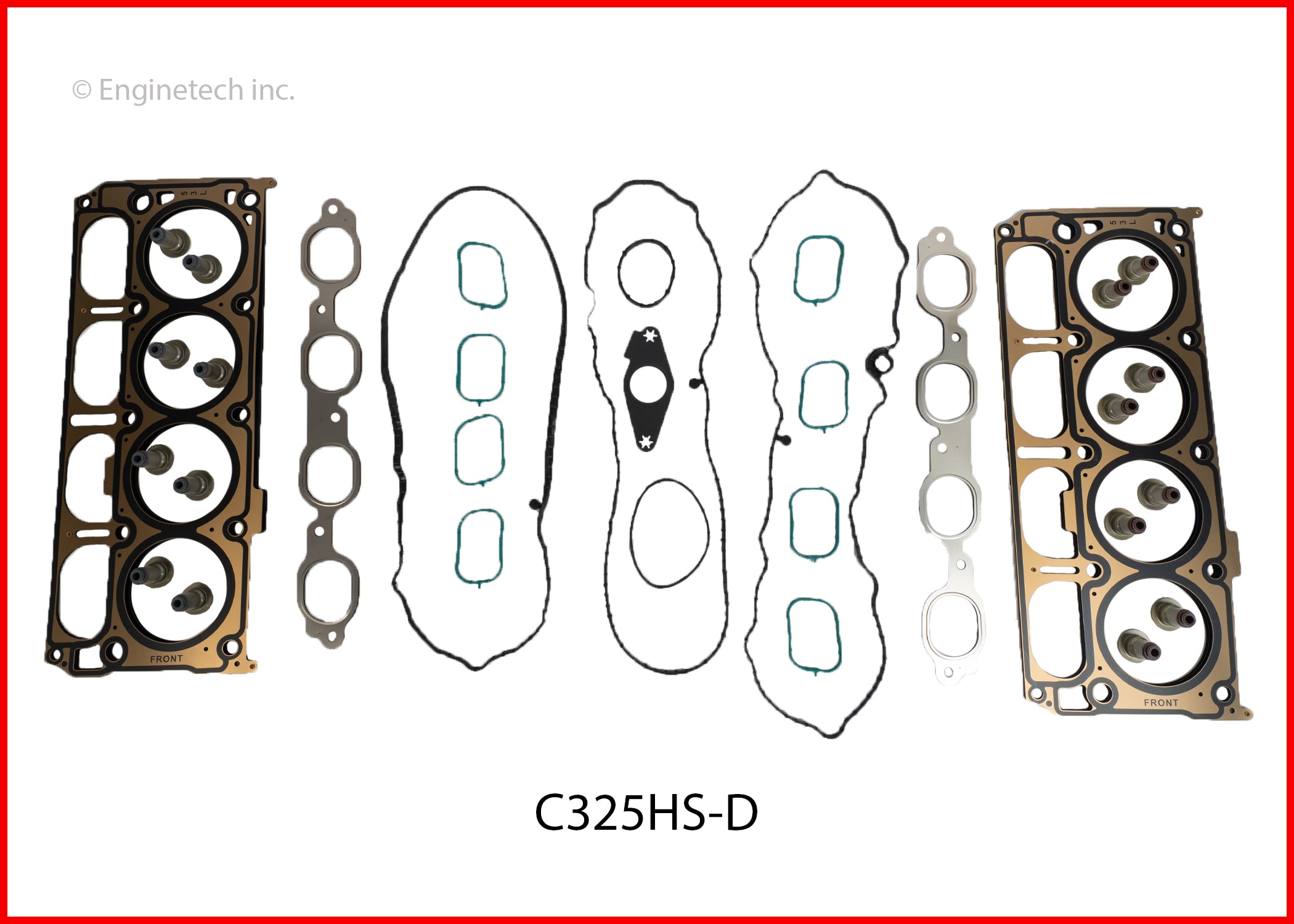 Enginetech Engine Rebuild Kit for 2014-2020 GMC Chevrolet Gen V 5.3L L83