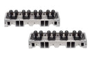 Edelbrock 5089 Chevy SBC E-Street Cylinder Heads - 2.02/1.60 S/P