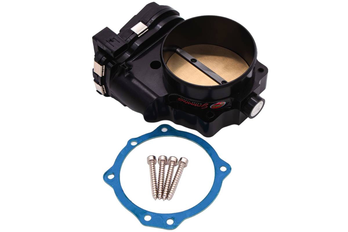 Granatelli GMTBHLCB Direct Bolt On 95mm Drive-By-Wire Throttle Body - Black for 15-23 Dodge Hemi