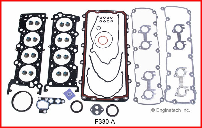 Enginetech RMF330P ReRing Overhaul Kit for 1997-1999 Ford 5.4L SOHC 16V