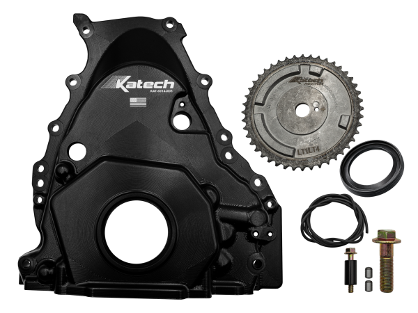 Katech Billet VVT Delete Kit for 2014+ GM Gen V LT Wet-Sump 5.3L 6.2L LT1 L83 L86