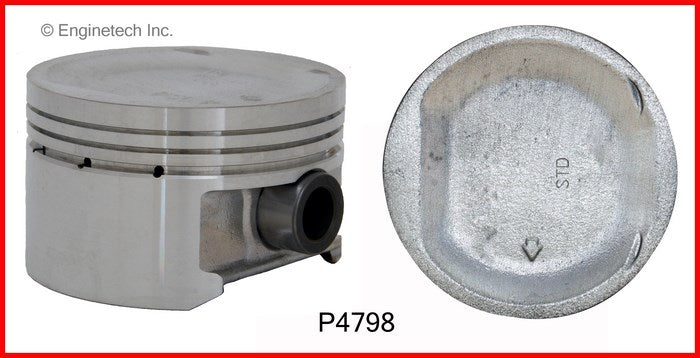 Enginetech RCHO1.7AP Engine Rebuild Kit for 2001-2005 Honda 1.7L SOHC L4 D17A2 D17A6 VTEC