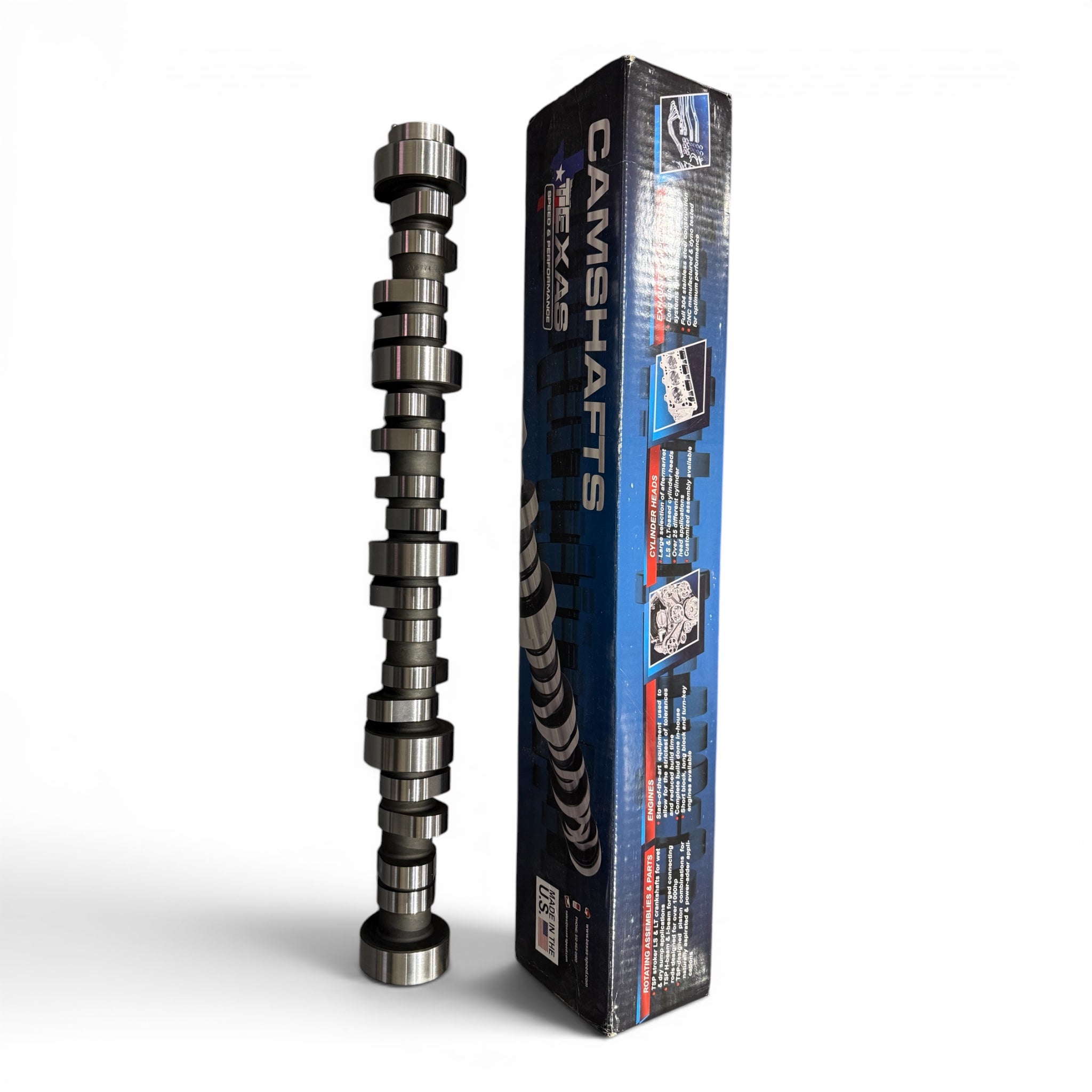 Texas Speed 25-TSP231246-111-1B 1 Bolt Stage 3 N/A Camshaft for GM Gen IV LS3 L99 6.2L