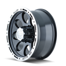 ION Type 174 17x9 / 6x139.7 BP / 0mm Offset / 106mm Hub Black/Machined Wheel
