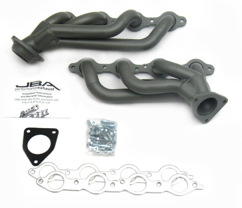 JBA 1850S-2JT Titanium Ceramic Cat4Ward Headers for 2002-2013 GM Truck 4.8L/5.3L LS