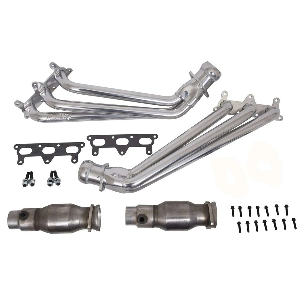BBK 40410 1-5/8 Long Tube Exhaust Headers w/ High Flow Cats for 2010-2011 Chevrolet Camaro V6