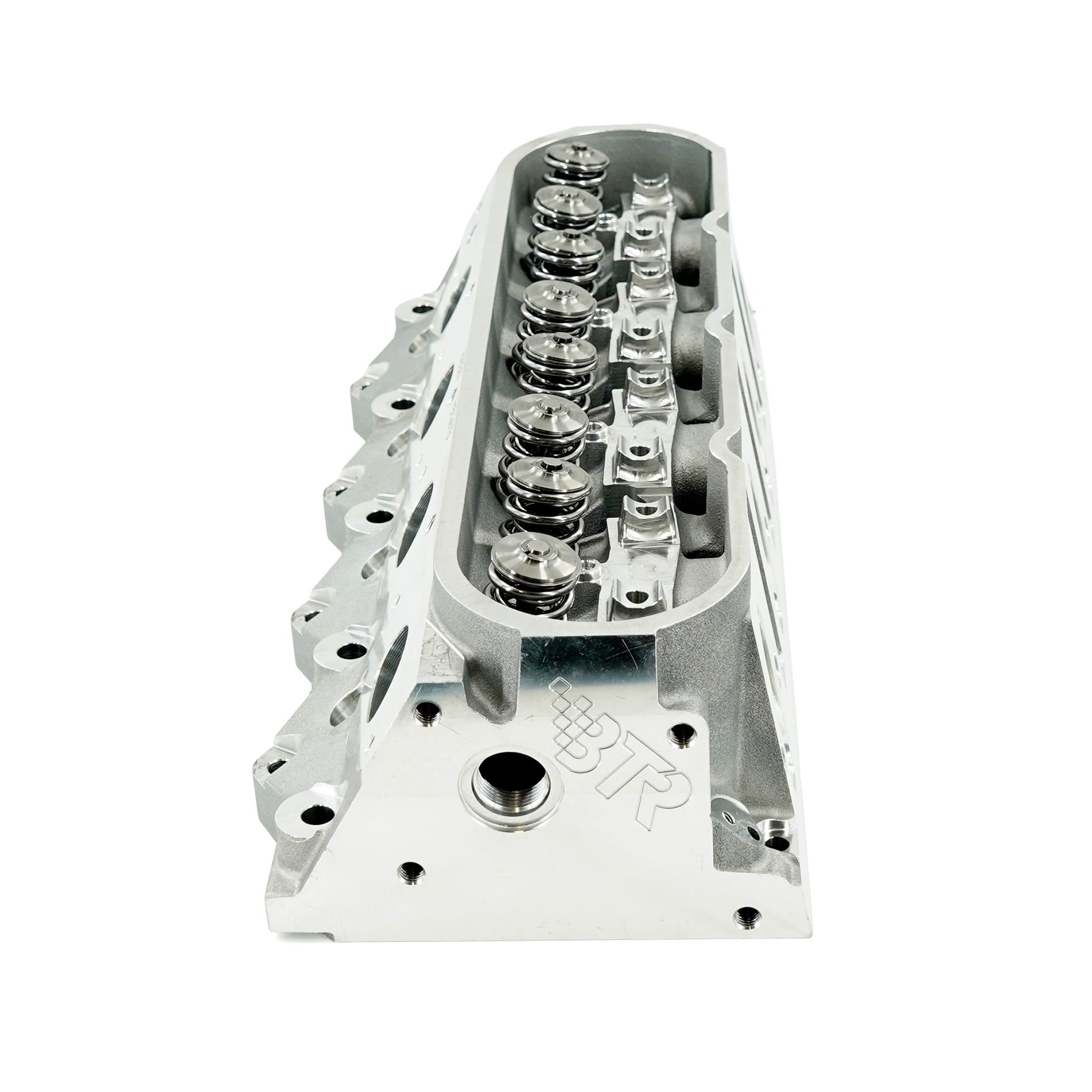 Brian Tooley Racing BTR-CVH1C-6A CNC Ported Canted Valve Cylinder Head for GM Gen III IV LS Cathedral Port