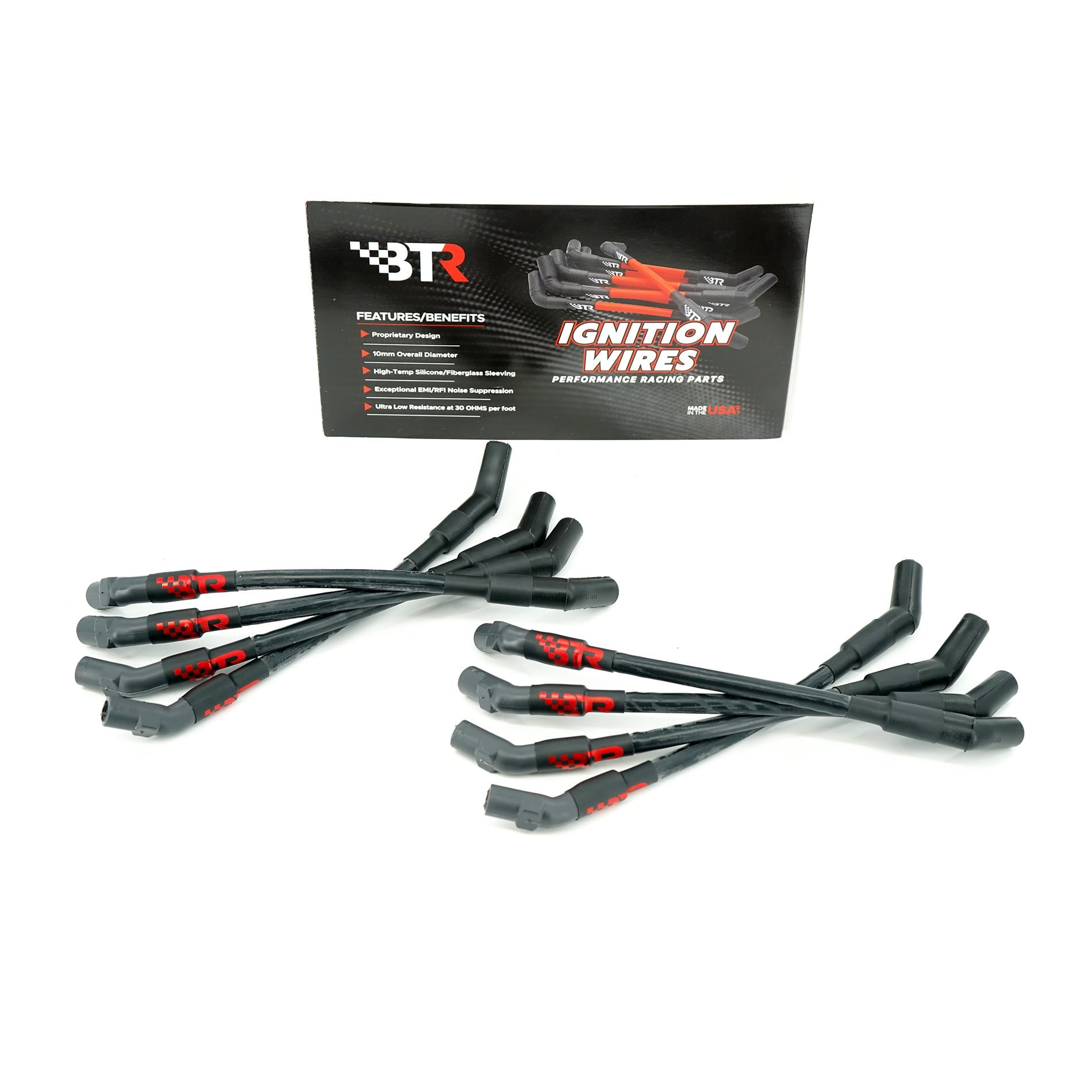 Brian Tooley Racing BTR BTR-SPW-CH-LS-TC-1 Scott Spark Plug Wires for LS Truck Smart Coil Applications