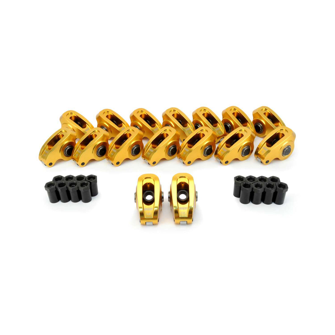 Comp Cams 19005-16 Ultra-Gold Rocker Arms for SBC 1.6 Ratio 7/16" Stud