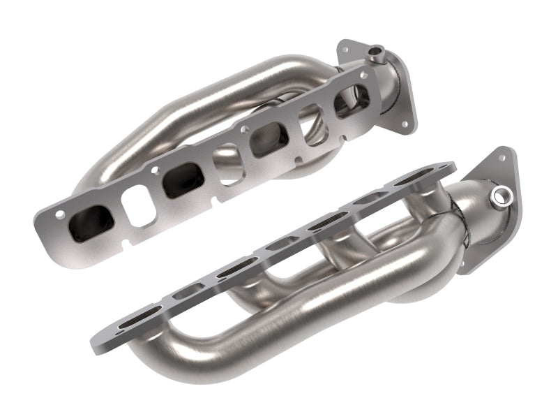 aFe Power Twisted Steel 304SS Shorty Header for 2021-2024 Ram 1500 TRX V8-6.2L