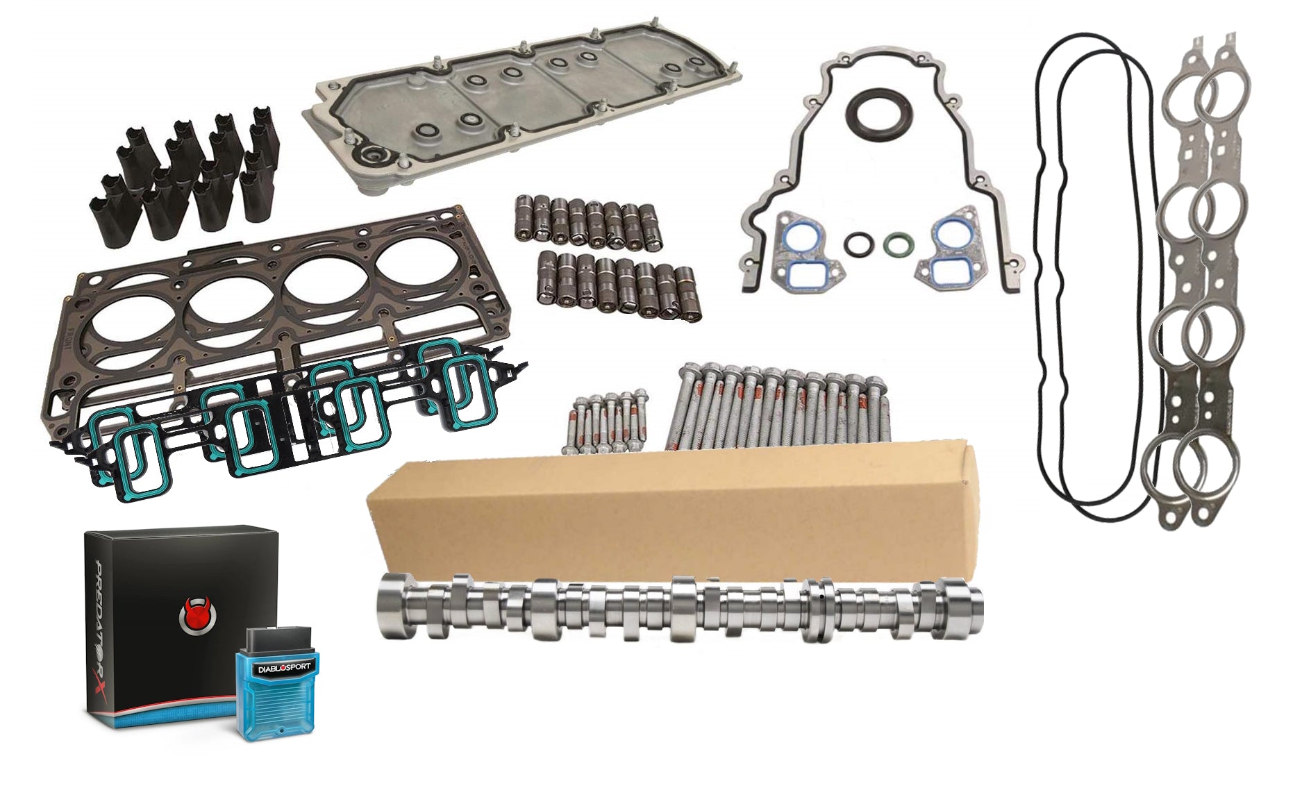 Active Fuel Management AFM DOD Delete Kit for 2007-2009 GM Chevrolet 6.0L L76 Truck SUV Engines (8th digit of VIN "Y")