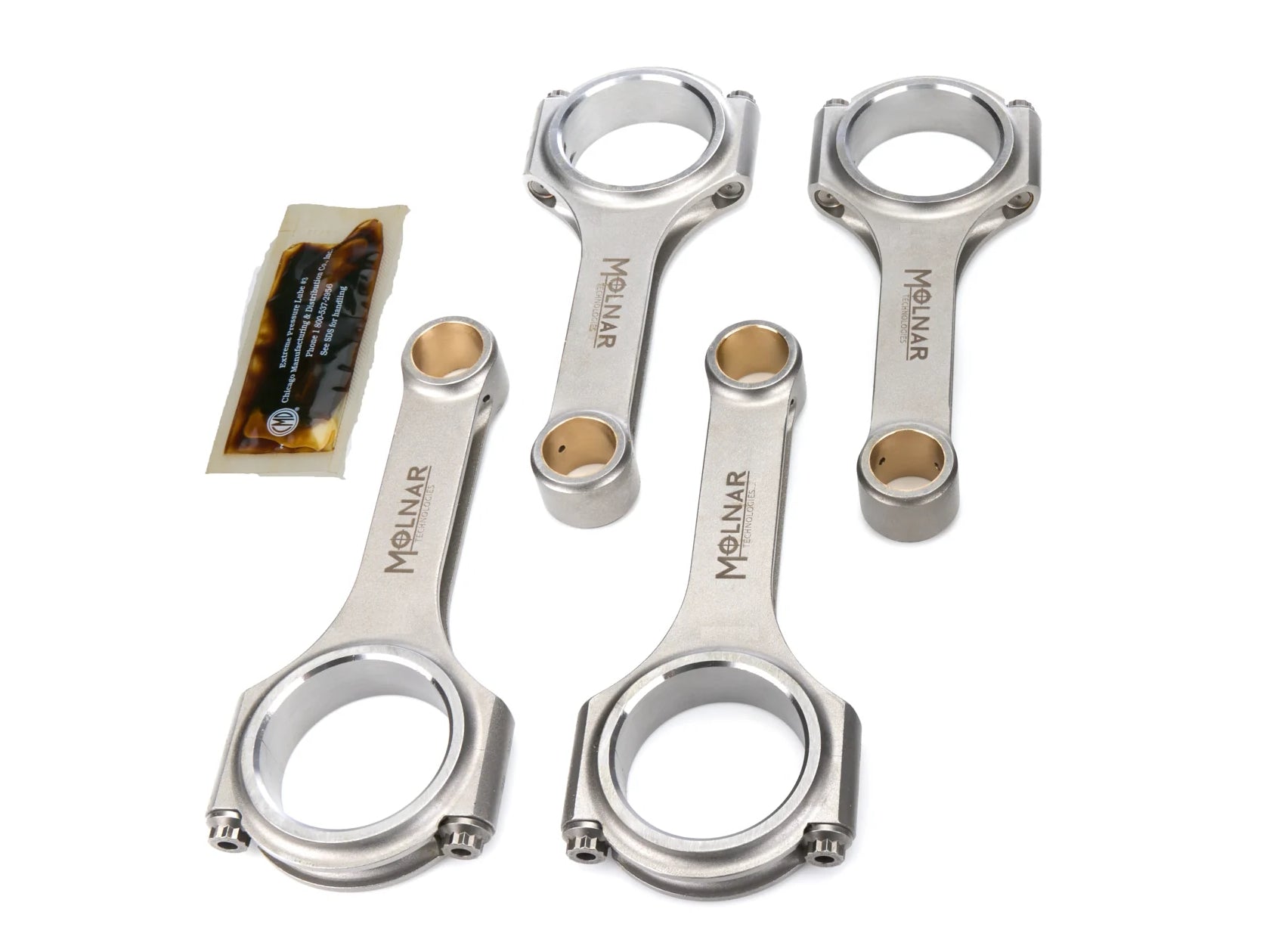 Molnar 5.984 Forged Lightweight H-Beam Connecting Rod Set for Honda K24A