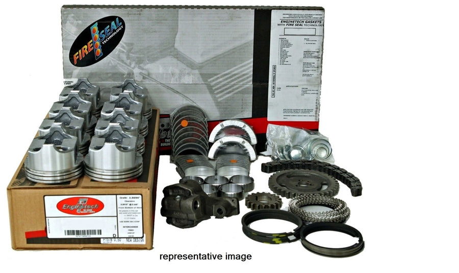 Enginetech RCF302QP Engine Rebuild Overhaul Kit for 1996-2001 Ford Exployer / Mountaineer 5.0L