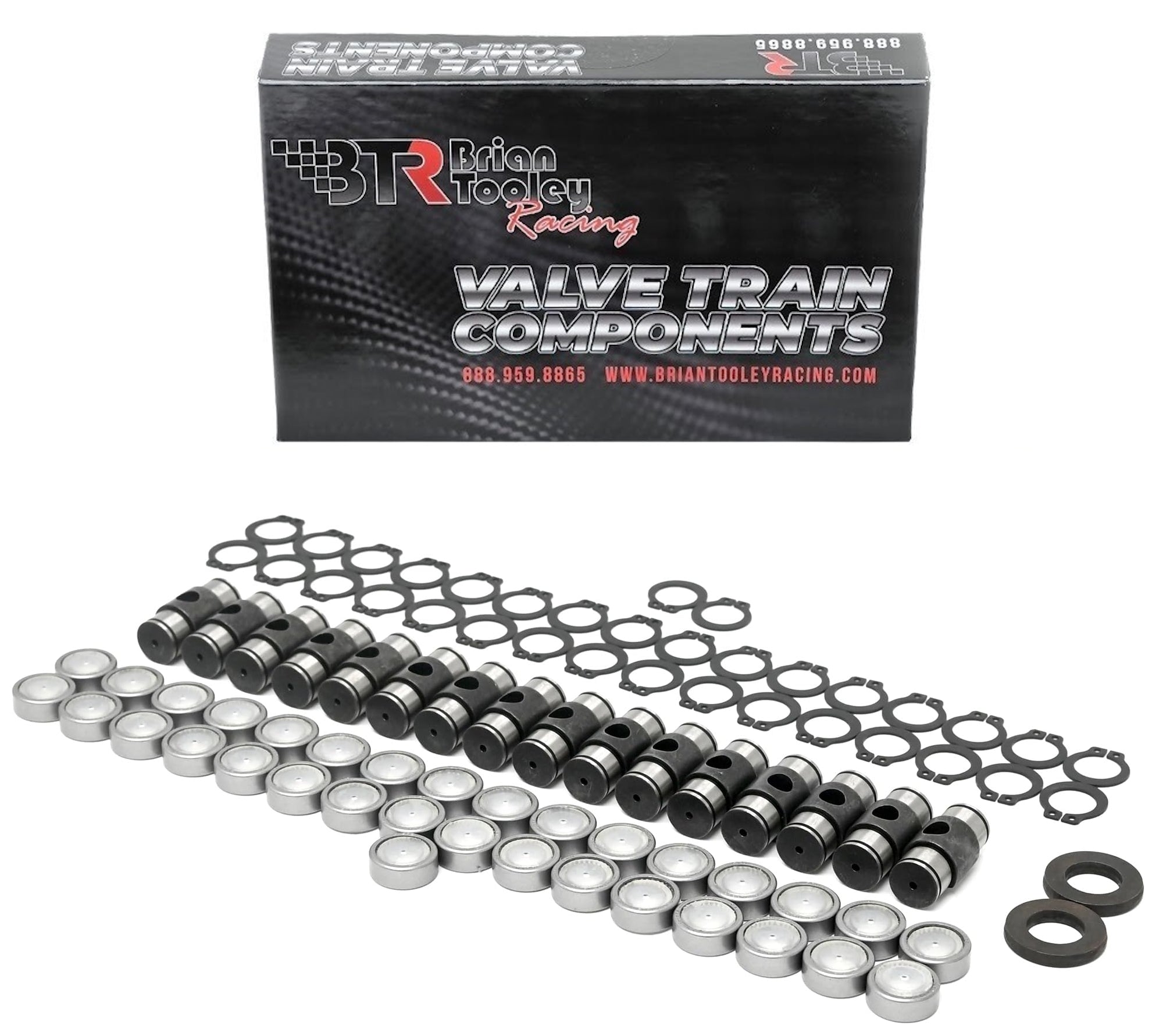 Brian Tooley Racing TK001 BTR Rocker Arm Trunion Upgrade Kit for GM Chevrolet GEN III IV LS 4.8 5.3 5.7 6.0 6.2 Engines
