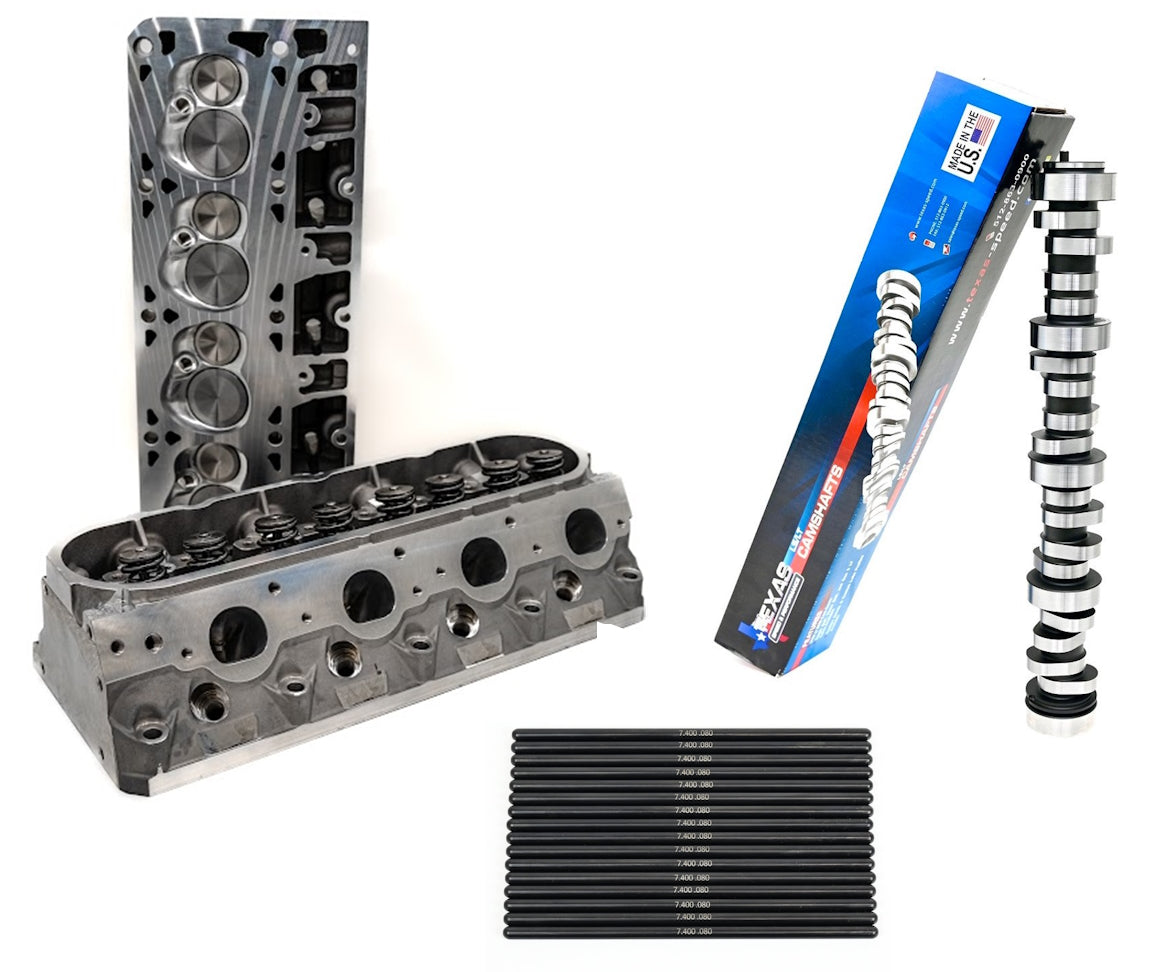 Texas Speed Brawler Heads & Camshaft Package for GM Gen IV LS3 L99 L92 6.2L