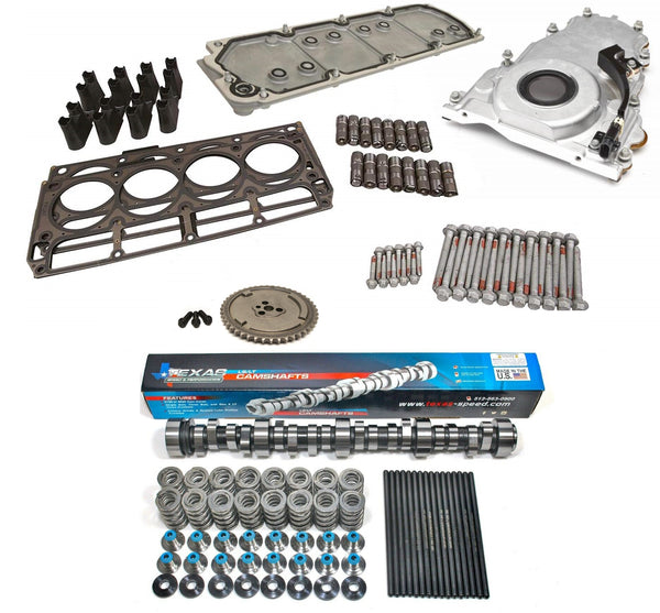 Stage 1 Active Fuel Management AFM DOD VVT Delete Kit w/ TSP Camshaft for Chevrolet L99 LS3 6.2L Engines