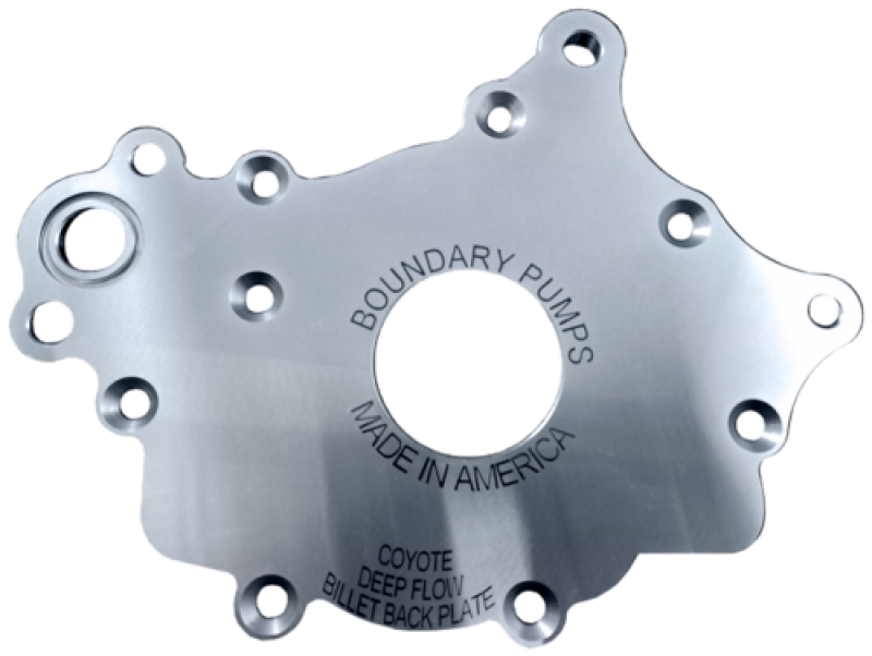 Boundary Billet Oil Pump Plate for 2011+ Ford Coyote (All Types) V8