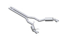 MBRP 2015 Ford Mustang GT 5.0 3in Cat Back Dual Split Rear Street Version 4.5in Tips - T409