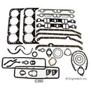 Enginetech RMC350A Engine Re-Ring Re-Main Overhaul Kit for 1969-1985 Chevrolet SBC 350 5.7L