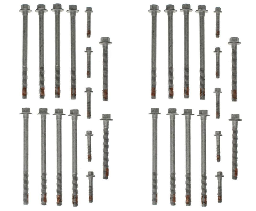 Enginetech HB171 Cylinder Head Bolts Set (both heads) for 1997-2004 Chevrolet GM Gen III LS 4.8L 5.3L 5.7L 6.0L Engines