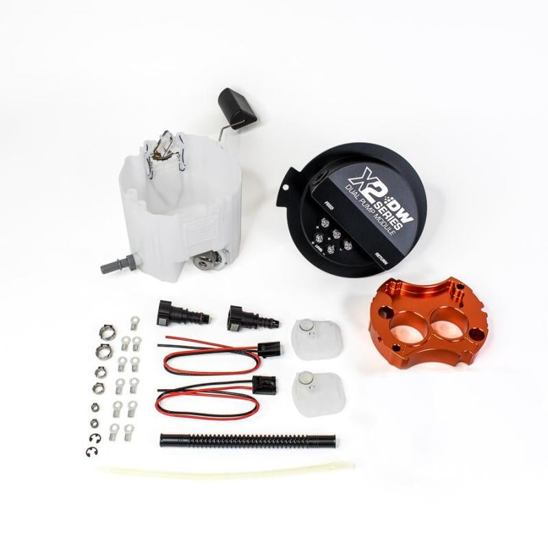 DeatschWerks X2 Series Fuel Pump Module for 2010-15 Chevy Camaro LS 3.7 V6/ SS LS3