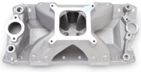 Edelbrock 2925 Super Victor 23 Degree Intake Manifold for Small-Block Chevy