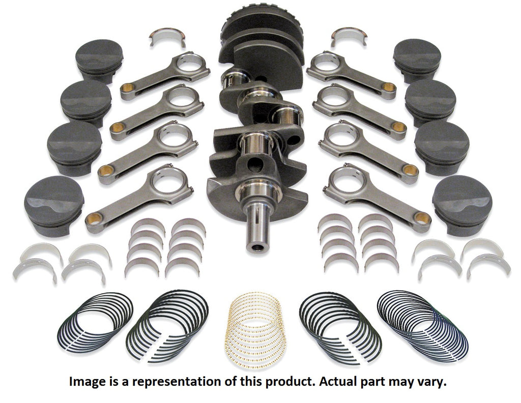 AMS Racing GM Gen III Cast Iron LQ 408 CI Stroker Forged