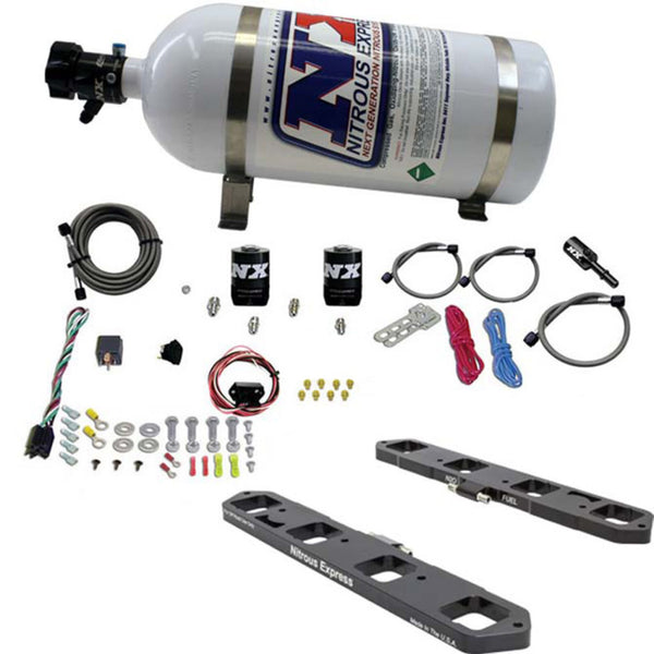 Nitrous Express Direct Port Plate System For 5.7,6.1 ANd 6.4 Hemi W/ 10Lb Bottle