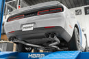 MBRP 2015-2016 Dodge Challenger RT 5.7L Aluminized Steel 3in Dual Rear Cat-back Quad Tips - Street