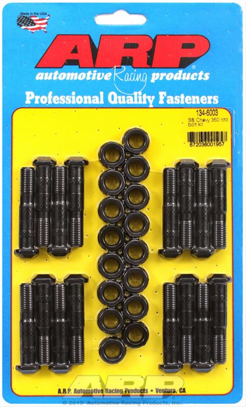ARP 134-6003 3/8" Connecting Rod Bolt Kit for Chevrolet Small Block SB
