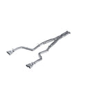 MBRP 2015-2016 Dodge Challenger RT 5.7L Aluminized Steel 3in Dual Rear Cat-back Quad Tips - Street