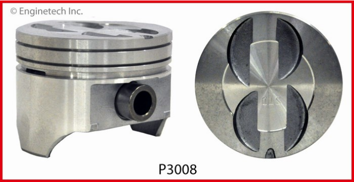 Enginetech RCF302HP Engine Rebuild Kit for 1986-1988 Ford 5.0L 302 Car EFI EX High Output