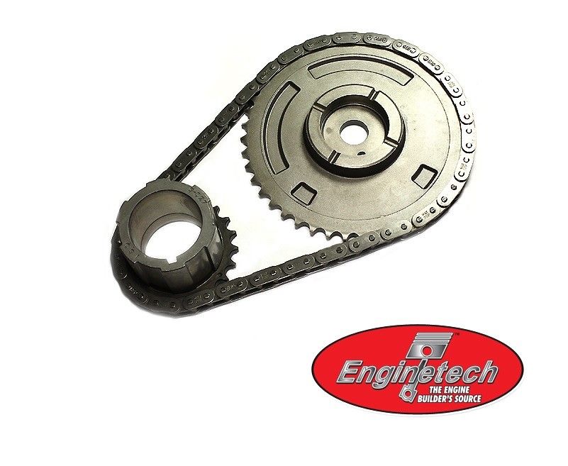 Enginetech TS4194B Timing Chain Set for 2007-2012 GM Gen IV 4.8L 5.3L 6.0L 1 Bolt Non-VVT Engines