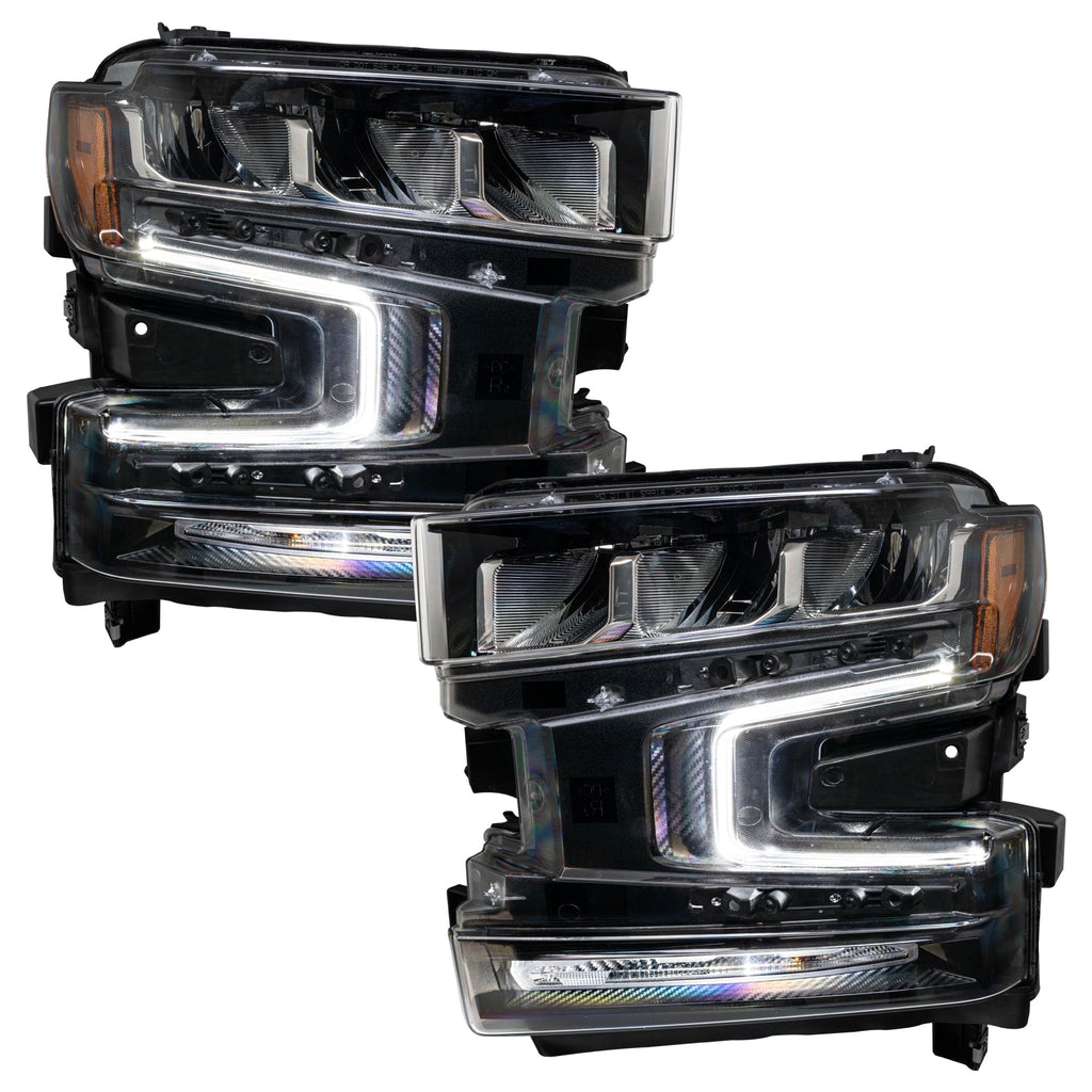 Oracle Lighting 1441 2019-2021 Chevrolet Silverado 1500 ColorSHIFT® RGB+W Headlight DRL Upgrade Kit