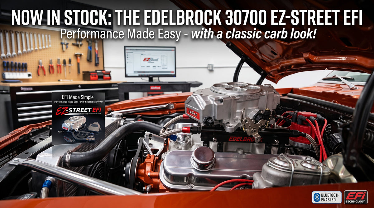 Ditch the Carburetor Hassle: Upgrade to the Edelbrock 30700 EZ-Street EFI System