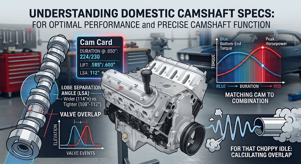 Understanding Camshaft Specs: How to Choose for Power & Get That Choppy Idle