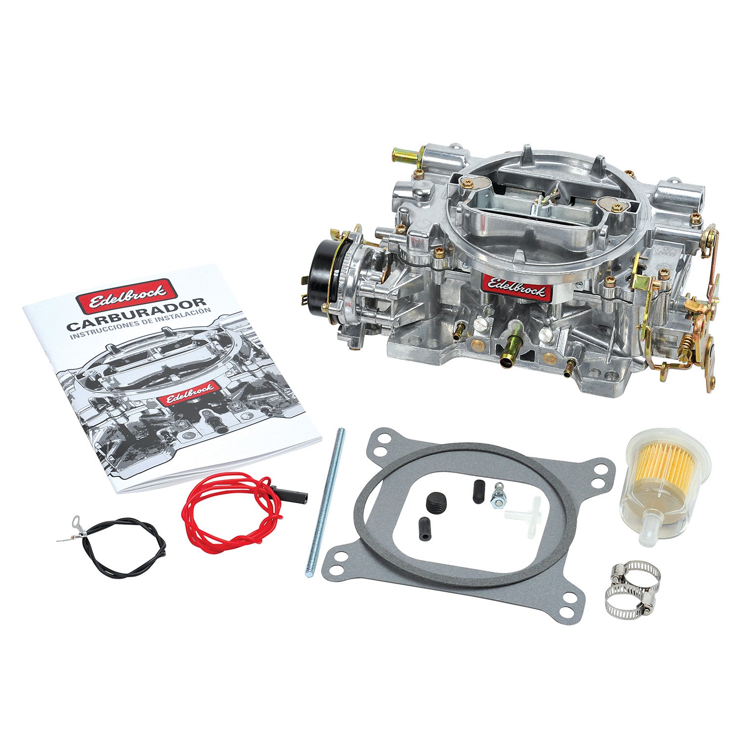 1406 Performer Carburetor #1406 600 CFM With Electric Choke, Satin Finish (Non-EGR)