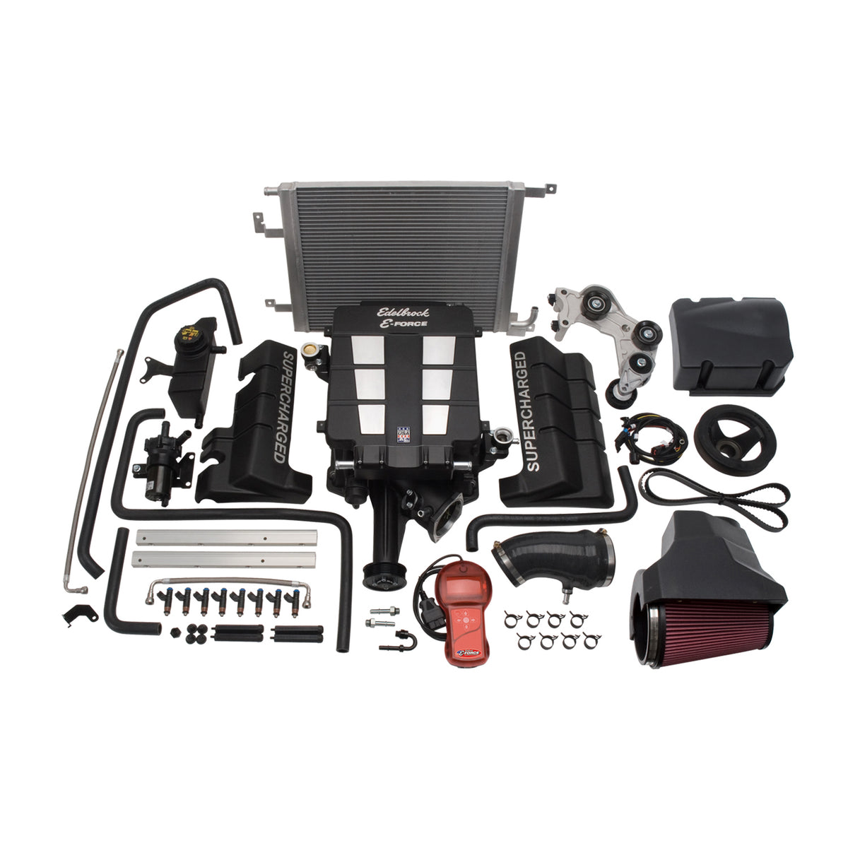 Edelbrock 1536 Stage 1 Supercharger Kit For 2006-2010 Chrysler Dodge 6.1L W/ Tune