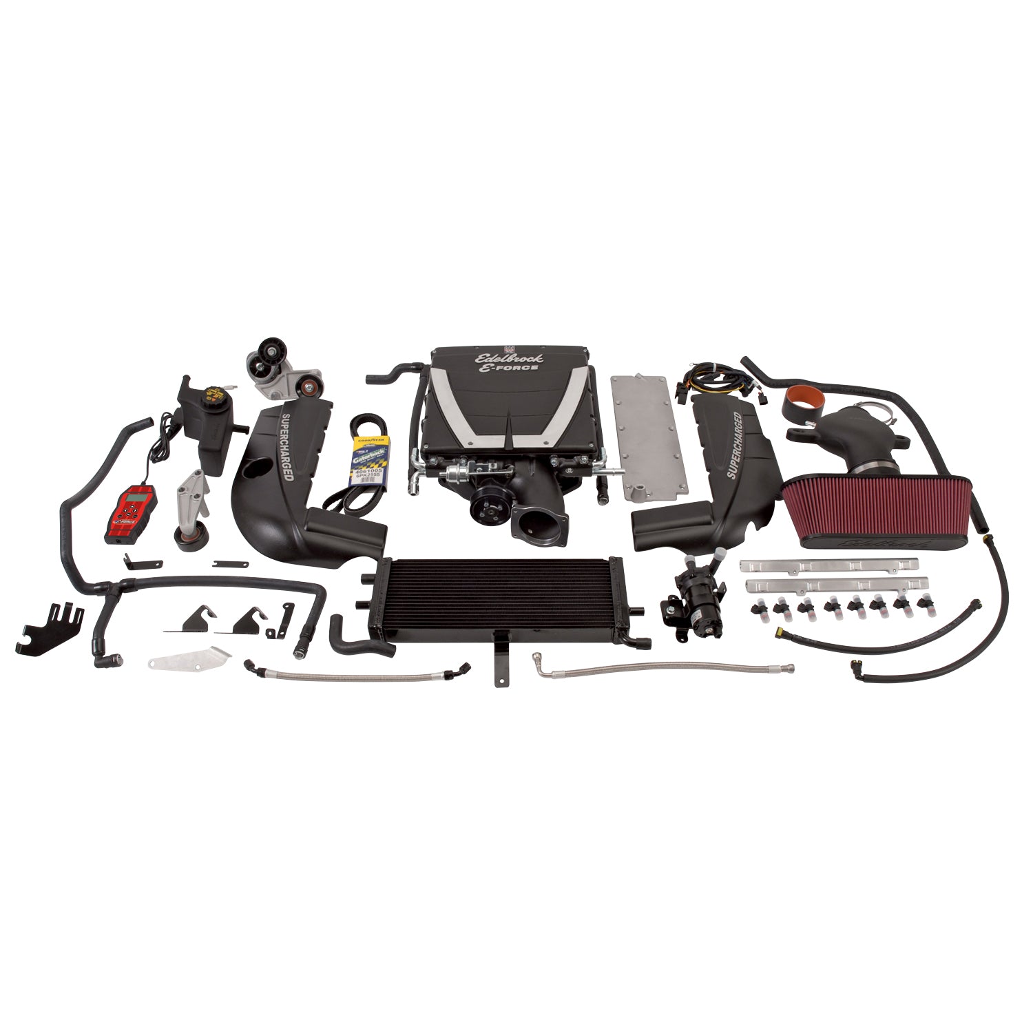 Edelbrock 1590 Stage 1 Supercharger Kit for 2008-2013 Corvette LS3 W/ Tune